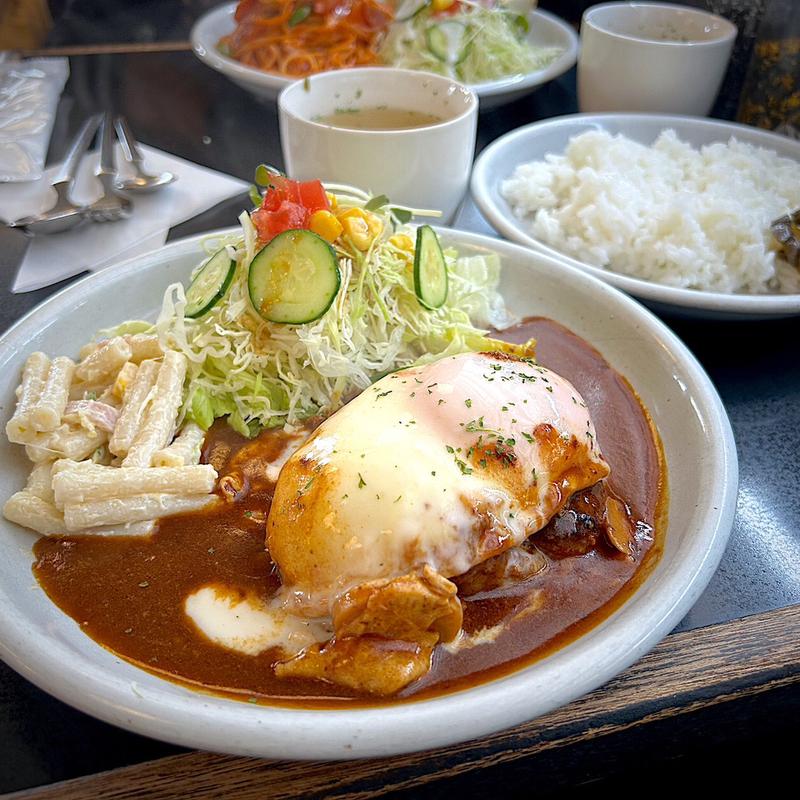 特製ハンバーグ(魔女たま)(魔女のたまご )