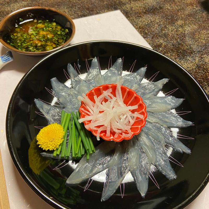 フグ刺(たてもと)