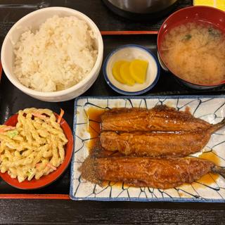 さんまの蒲焼き定食(もみじ)
