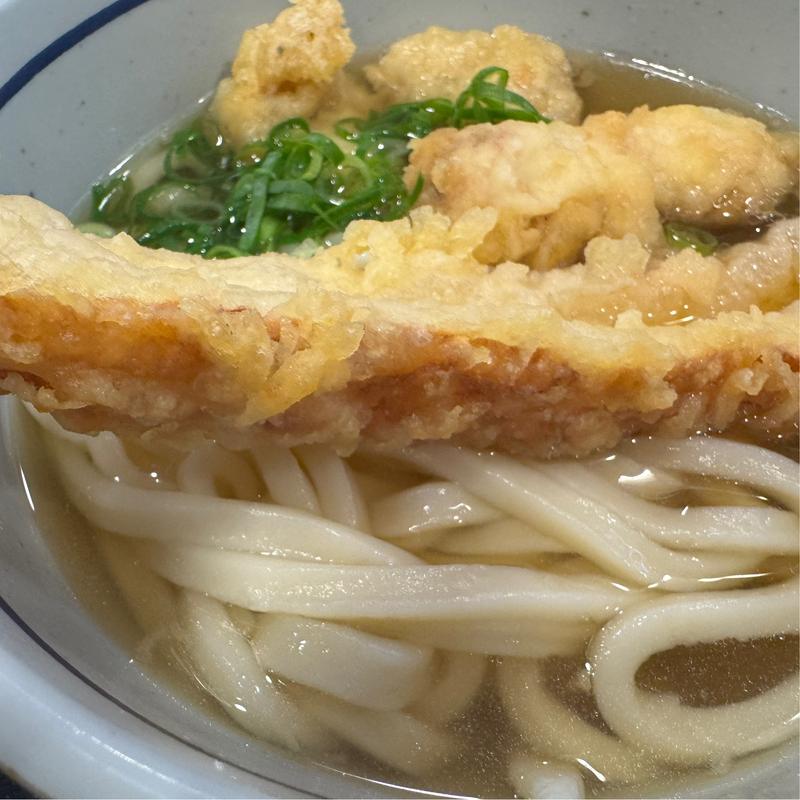 温[並]とり天ちくわ天てん(おにやんま 日本橋店)