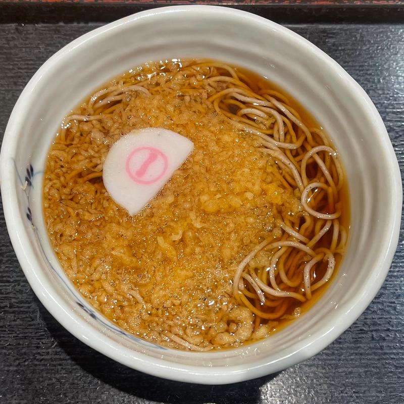 たぬきそば(そばいち ペリエ千葉店)