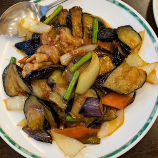 麻婆茄子(紅花 )