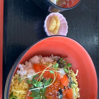 サーモンイクラ丼(れすとらん きっときと亭)