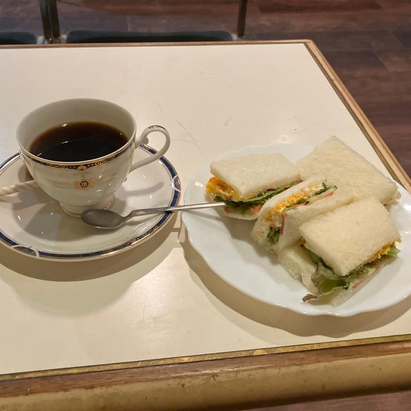 モーニングセット（サンドイッチ）(てぃむてぃむ)