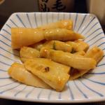 姫竹の青唐みそあえ