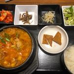 ほろほろ牛肉のユッケジャンAセット