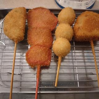 れんこん＆紅しょうが＆うずら＆じゃがいも