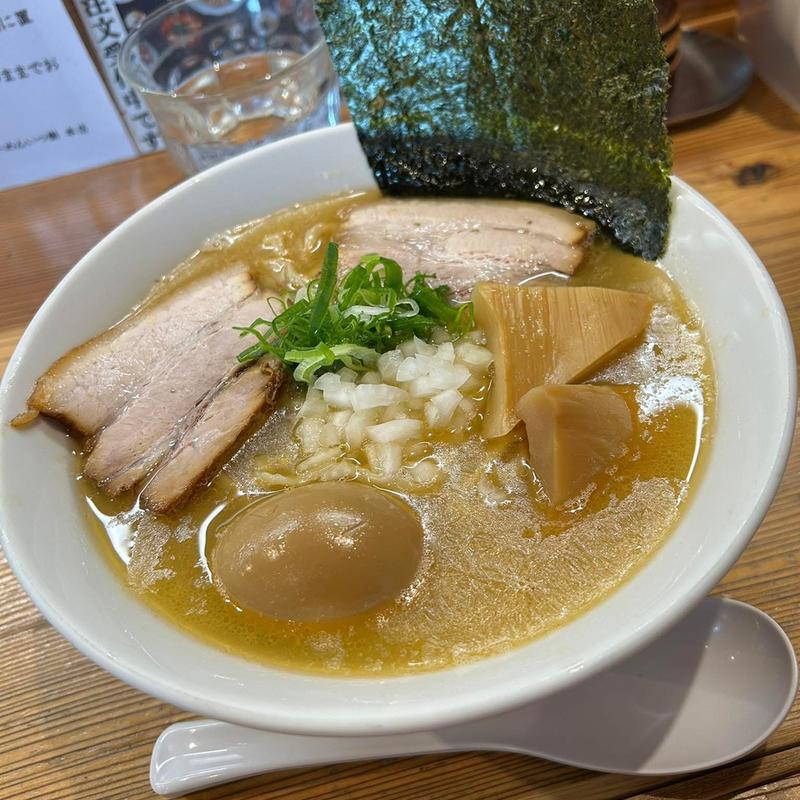 鯛塩ラーメン(らーめん いつ樹 本店)