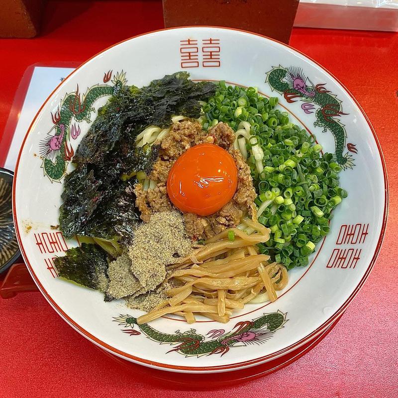 牛骨冷やしまぜそば(﨑ちゃんラーメン)