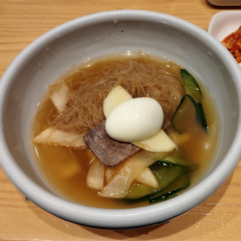 水冷麺(白菜キムチ付)(韓国料理 妻家房 日本橋髙島屋S.C.店)