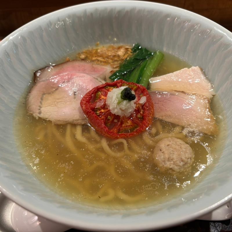 塩そば(饗 くろ㐂)