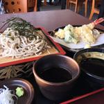 天ざるそば(やまなしフルーツ温泉 ぷくぷく)