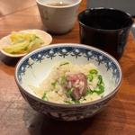 和牛と万願寺唐辛子の土鍋御飯