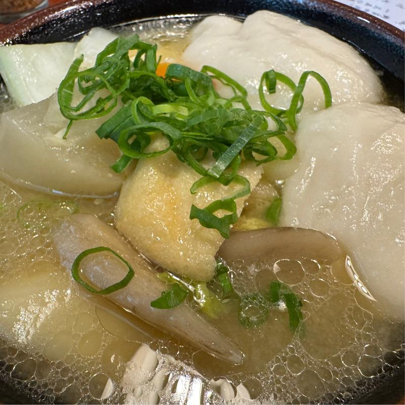 けんちん雑煮(そば処 鞍手茶屋 大手町店 （そばどころ くらてぢゃや）)