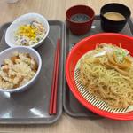 ざるラーメン五目サラダセット(スガキヤ 岡崎イオンモール店 )