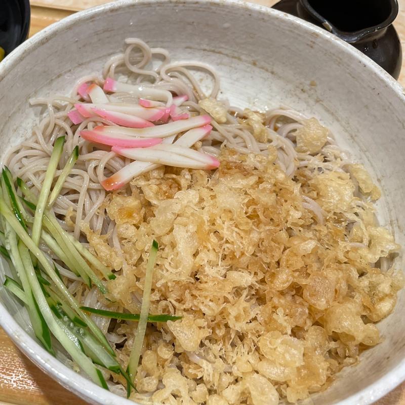 二枚冷やしたぬき(小諸そば 九段下駅前店)