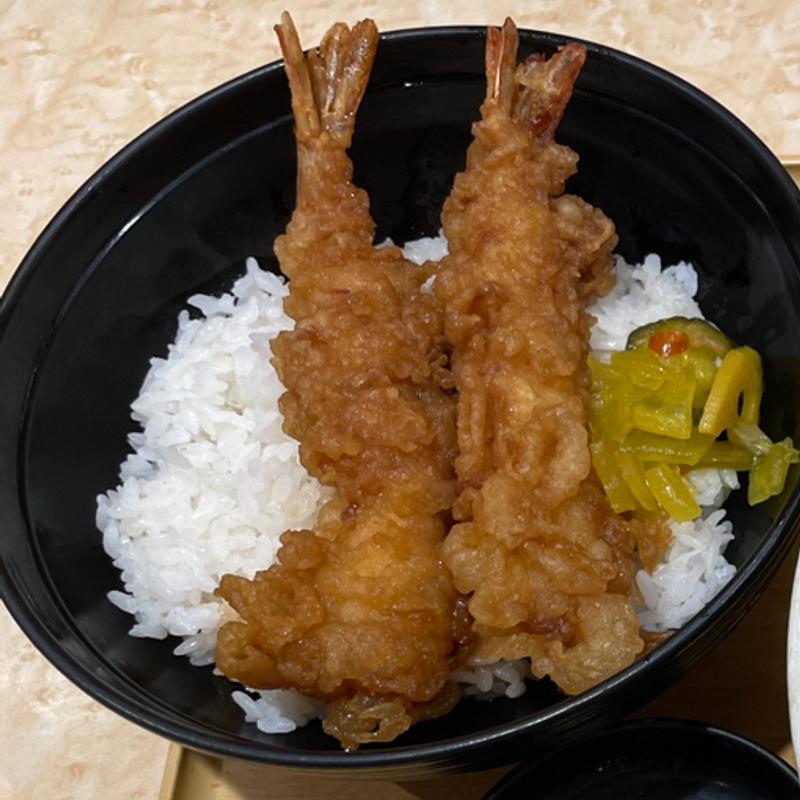 小海老天丼(小諸そば 九段下駅前店)