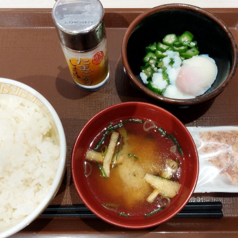 まぜのっけ朝食 並(すき家 葛飾亀有一丁目店)