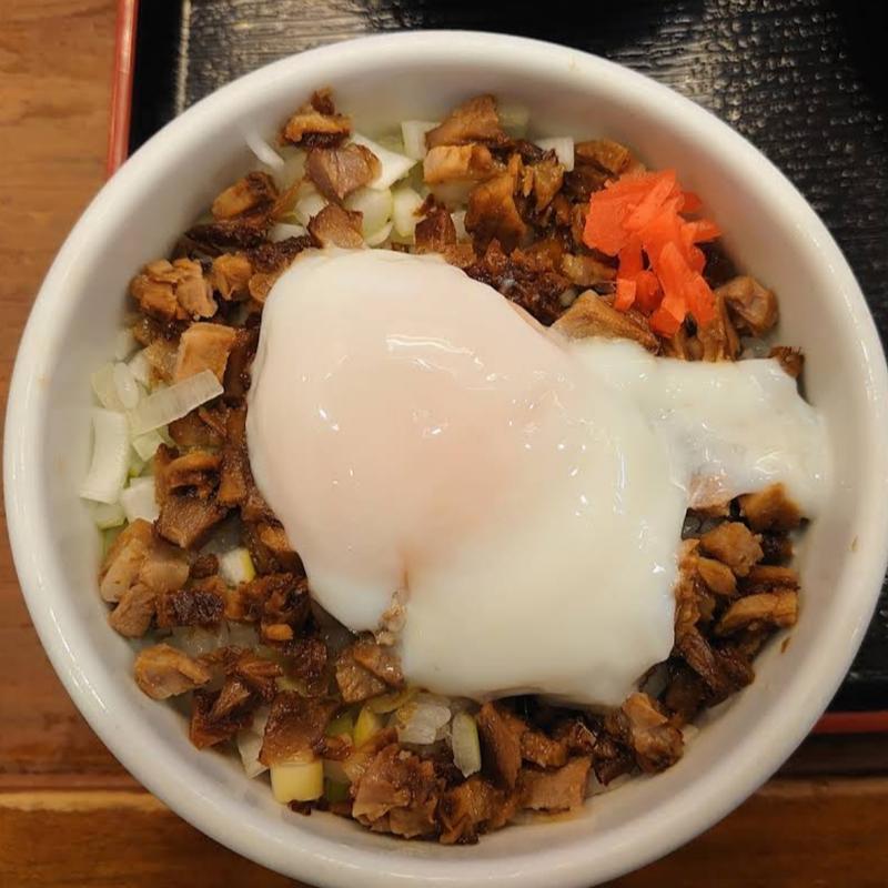 ミニ チャーシュー丼(北海道らーめん おやじ 本荘店)