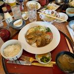 栃木県産厚切り豚リブロースのジンジャーソース(東武藤が丘カントリー倶楽部レストラン )