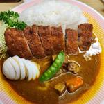 リッチなカツカレー ご飯大盛 玉子