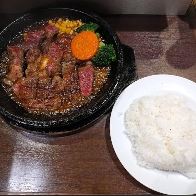 ワイルドステーキ＆ライス(いきなりステーキ イオンモール甲府昭和店)