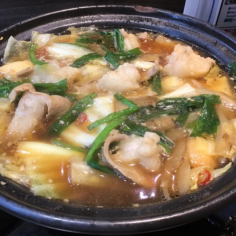 牛ホルモン鍋(養老乃瀧 京急川崎駅前店)