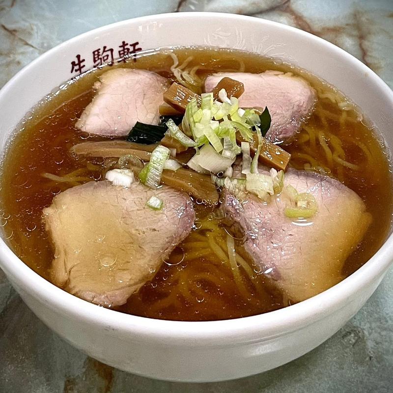 チャーシューメン(生駒軒 住吉店)