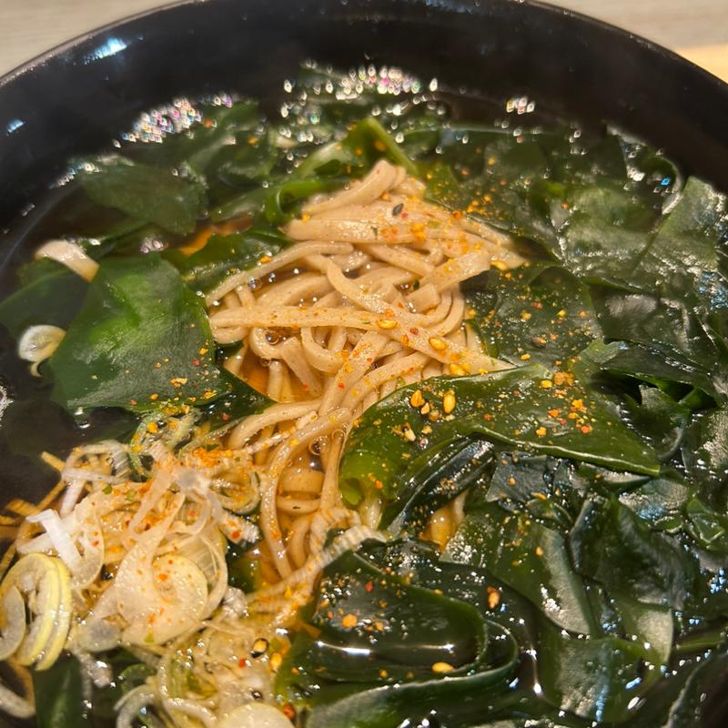 わかめそば(名代 富士そば 川越店)