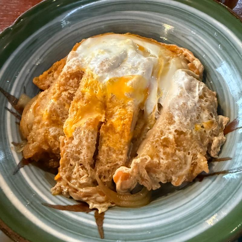 カツ丼セット　冷たい蕎麦(将門蕎麦)
