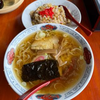 ラーメン　半チャーハン　セット(興楽 )