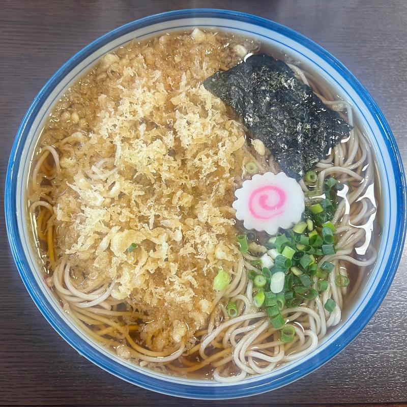 冷やしたぬきそば(清見そば本店 （きよみそばほんてん）)