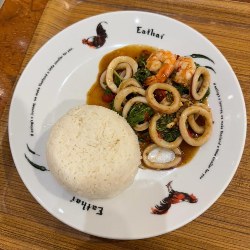 シーフードガパオ(イータイ)