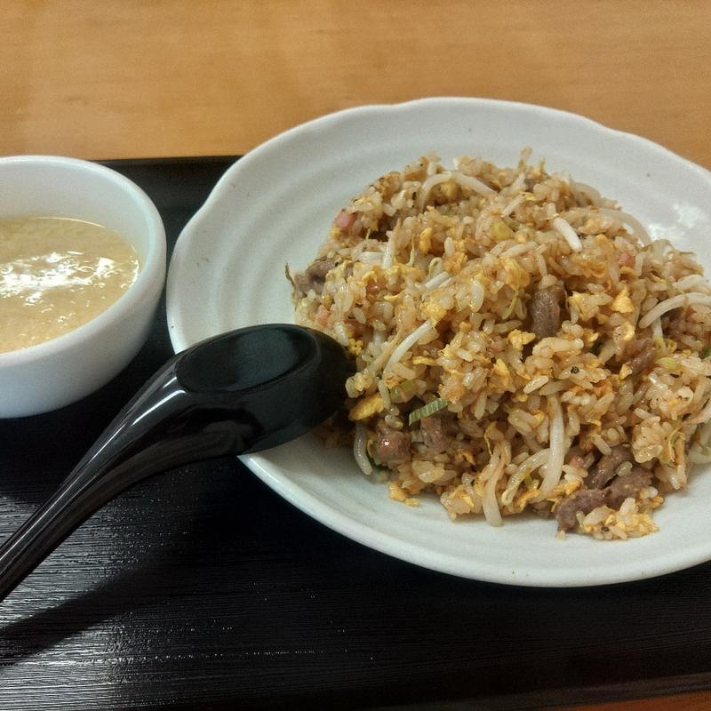 黒胡椒入り牛肉チャーハン(中華食堂 劉)