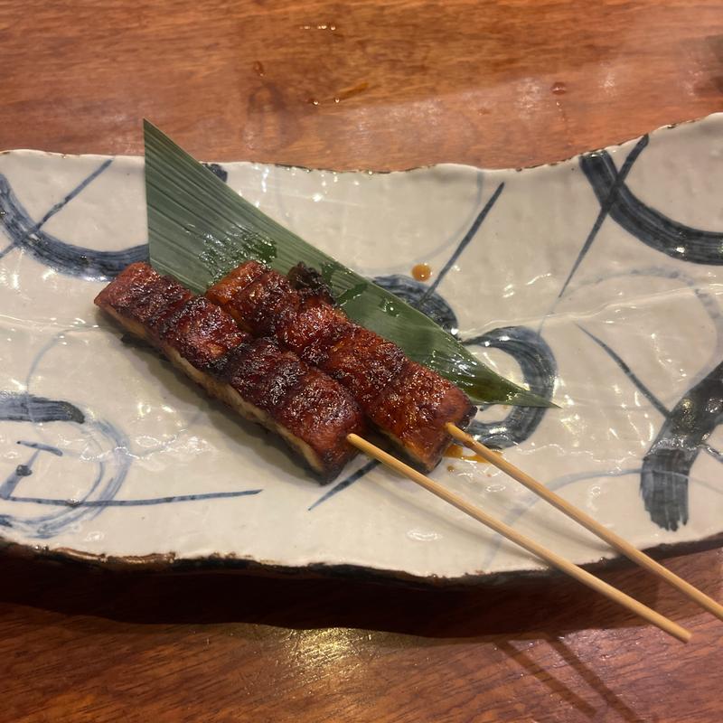 うなぎの串焼き(魚介料理海)