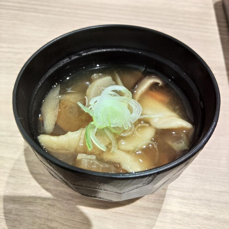 はっと汁変更(食堂だいとう)