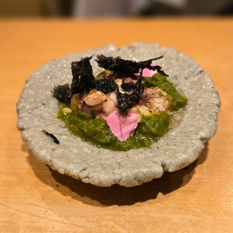 近江鴨たくあん(焼鳥 心伯 西天満)