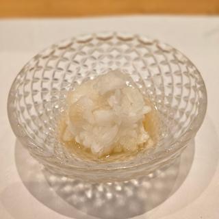 大根の鬼おろし(焼鳥 心伯 西天満)