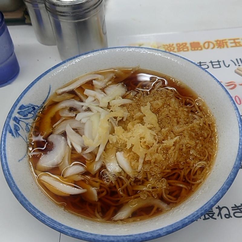 玉ねぎそば(立喰そば 新角)