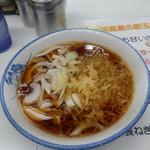 玉ねぎそば(立喰そば 新角)