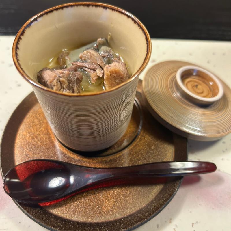 コース内　すっぽん茶碗蒸し(京料理　寿司ふじ )