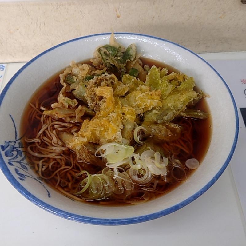 山菜セットそば(立喰そば 新角)