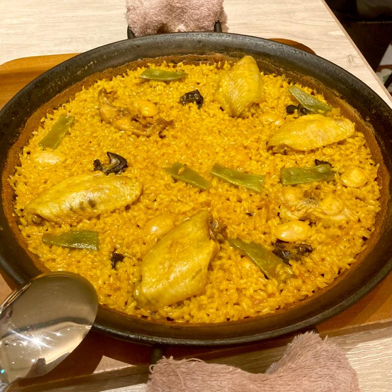 バレンシア風パエリア(ミゲルフアニ なんばダイニングメゾン店)