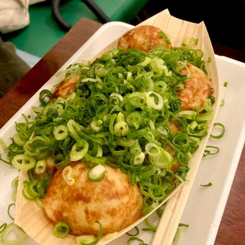 ねぎ塩ポン酢(たこ焼道楽わなか 千日前本店)