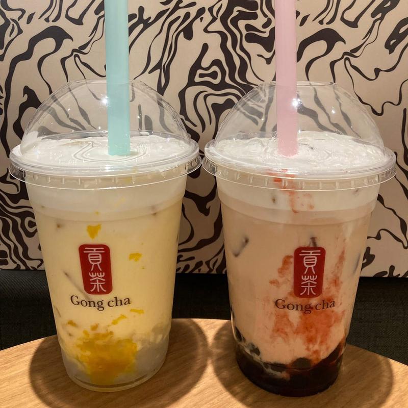 ミルクティー＋パール ストロベリーアールグレイ(ゴンチャ 玉川高島屋S・C店 (Gong cha))