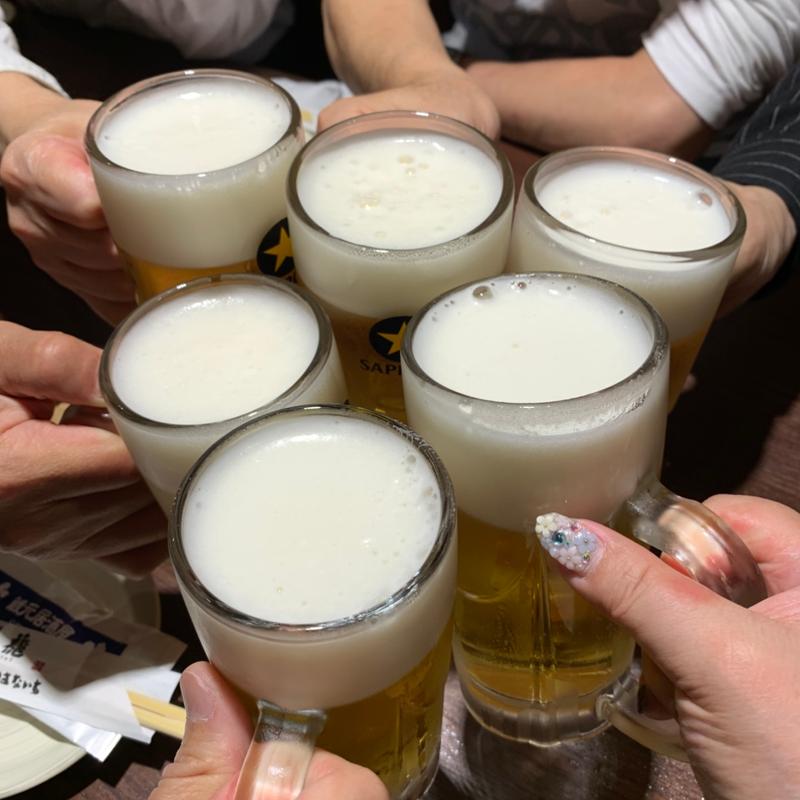 生ビール(蔵元居酒屋 清龍 池袋本店)