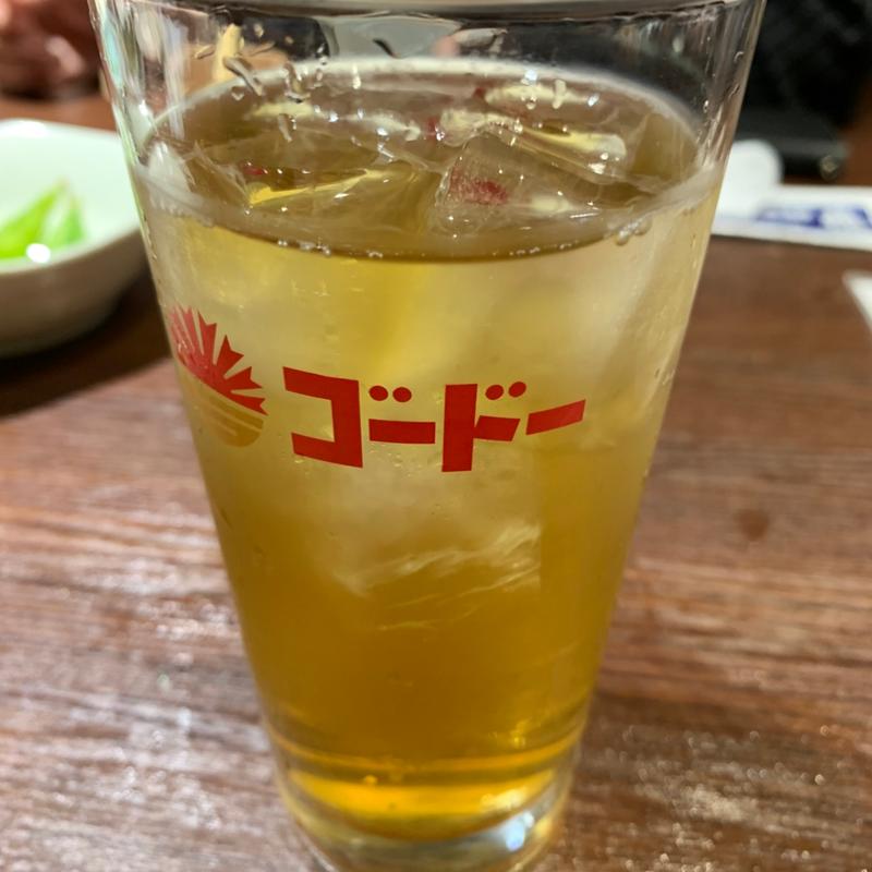 ジャスミン茶ハイ(蔵元居酒屋 清龍 池袋本店)