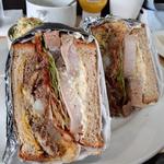 コーンドビーフとロースハム