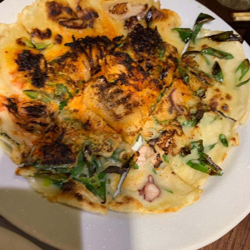 キムチチヂミ(蔵元居酒屋 清龍 池袋本店)