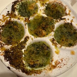 ムール貝のオーブン焼き(コース前菜)